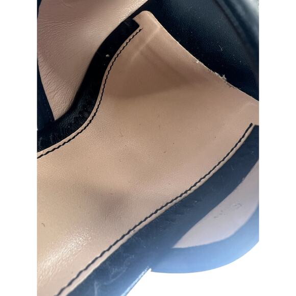 Gucci Black GG Logo Platform Janaya GG Logo Quarter Strap Sandal - Picture 12 of 16